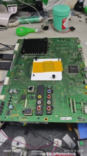 维修索尼XBR-65X810C主板1-894-595-12不开机重启死机等各种故障