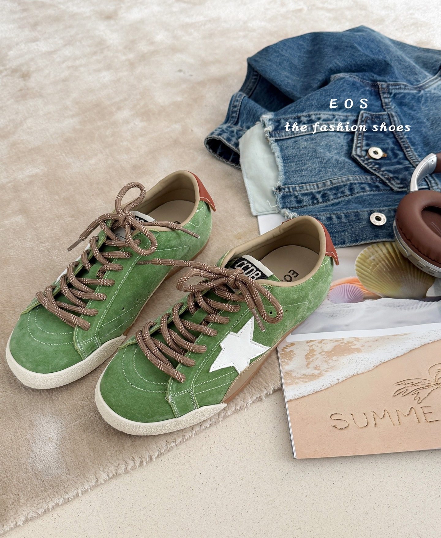 实体店同售～2025新款韩版复古时尚女鞋圆头平底磨砂皮星星板鞋,女鞋,时尚休闲鞋,淘宝优惠券,粉丝福利购,淘宝优惠卷