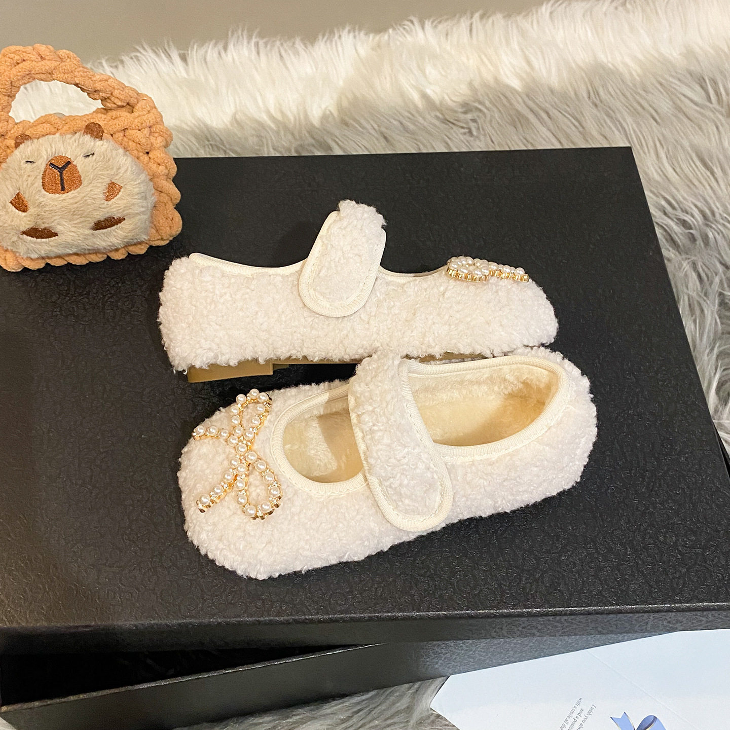 宝宝棉鞋二棉加绒保暖外穿女童毛毛鞋公主鞋平跟软底保暖舒适童鞋,童鞋/婴儿鞋/亲子鞋,棉鞋,淘宝优惠券,粉丝福利购,淘宝优惠卷