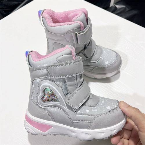 901 Экспорт иностранной торговли российские девочки с заснеженными сапогами водонепроницаемы