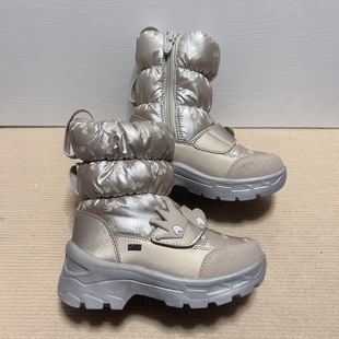 外贸俄儿童羊毛保暖防滑防滑雪地靴儿童男童女童 链接 式 29个款