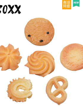 CROXX 洞洞鞋配饰食玩曲奇饼干鞋扣装饰扣配饰diy适配Cross/Crocs