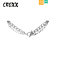 花适配crocs 饰鞋 cross 配饰DIY配件金属链条复古装 CROXX洞洞鞋