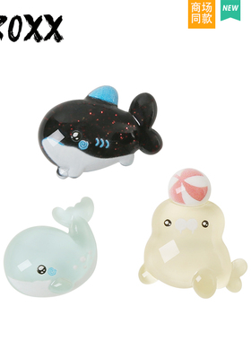 CROXX小海狮洞洞鞋配饰个性卡通潮鞋配饰鞋花鞋扣卡扣适配crocs