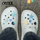 配饰海星配套鞋 饰diy鞋 花鞋 CROXX洞洞鞋 扣拖鞋 装 饰适配crocs cros