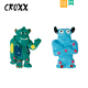 饰扣diy配件鞋 CROXX 扣装 配饰力量怪兽鞋 花卡扣适配Crocs 洞洞鞋