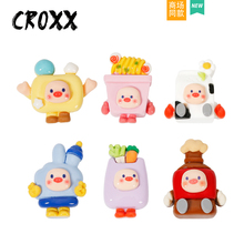 CROXX 洞洞鞋配饰波波猪卡通鞋扣装饰扣 鞋花卡通适配Cross/Crocs
