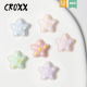 花装 CROXX 扣鞋 配饰diy配件鞋 饰卡扣 点点糖果色五角星洞洞鞋