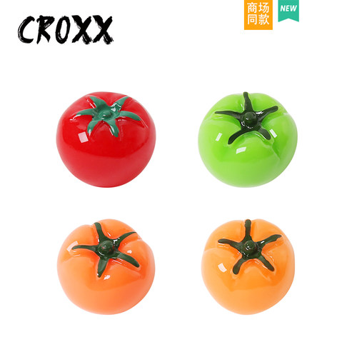 CROXX洞洞鞋配饰柿柿如意鞋花鞋扣装饰扣diy鞋饰适配crocs/cross