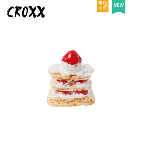 CROXX洞洞鞋配饰仿真食玩蛋糕鞋花鞋扣装饰扣卡扣适配crocs/cross
