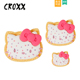 洞洞鞋 扣适配Cross 配饰大号猫咪装 花diy配件鞋 Crocs 饰扣鞋 CROXX