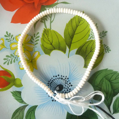 diy配饰米白色散珠