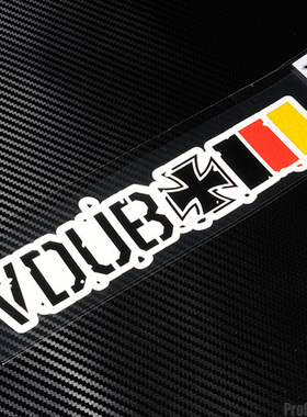 TUTU圖圖車貼-VW高尔夫GTI速腾尚酷R20 VDUB  反光贴 汽车贴