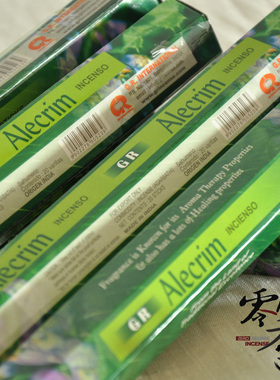 迷迭香ALECRIM原装进口正品GR印度香天然手工熏香香薰线香长香