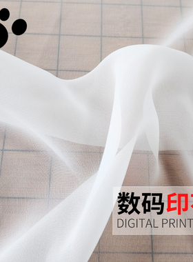 样卡196#50D加捻雪纺 加密 超薄 半透 面料 布料 汉服 cos服