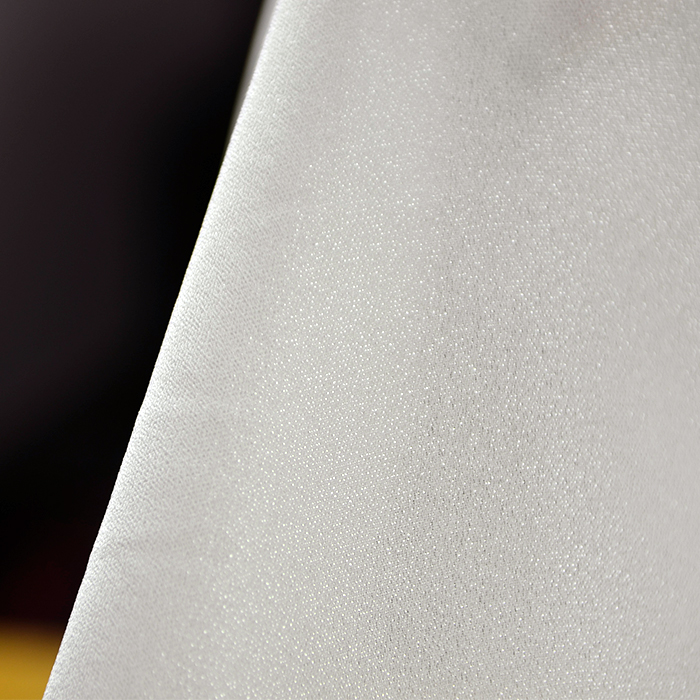 涤纶银丝雪纺服装闪光布料印花