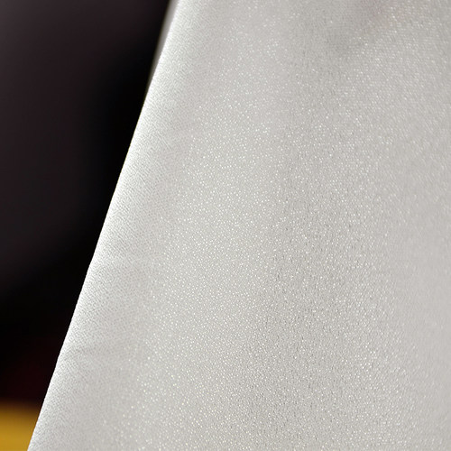 涤纶银丝雪纺服装闪光布料印花