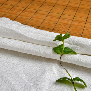 样卡95# 环形花瓣大提花/数码印花定制布料/热转印手工凹凸化纤