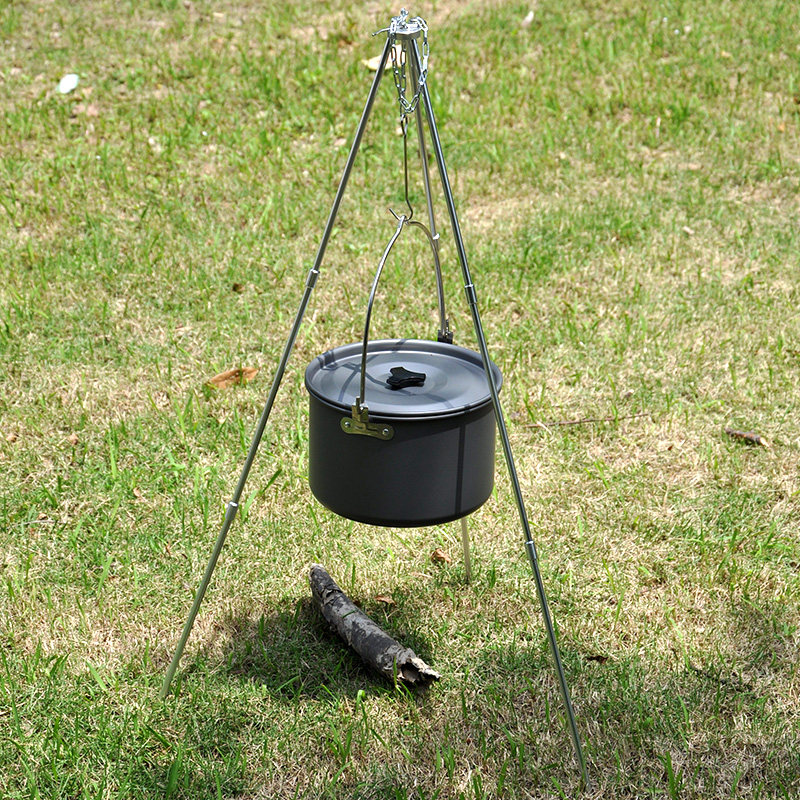 outdoors Picnic Picnic Portable Pot support Tripod Hanger Bonfire Camping Suppliesin the Outdoor/Mountaineer/Camping/Travel Goods , Stoves/Tableware/Picnic barbecue supplies , Jacketed kettle/Outdoor cooking  category - from Buy2taobao.com to provide professional Taobao agent buy service