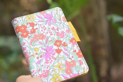 手工定页hoboA5/A6手帐书衣水彩