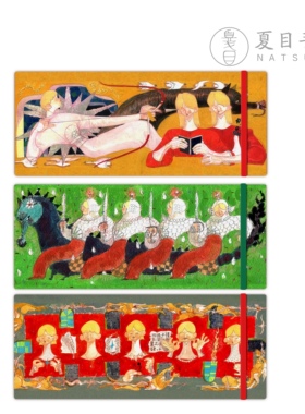 401/402/403「NATSUME x 双枪老太婆」9.5x24cm手工水彩本300g