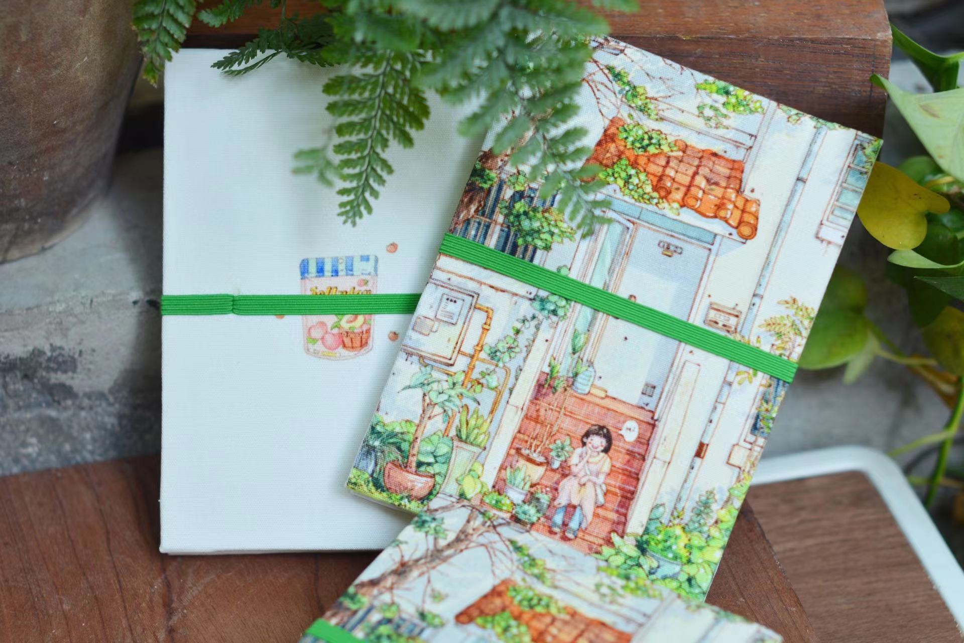 水彩本手账宝虹便携手工