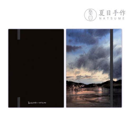 499「NATSUME x 夏夜晚风指南」32k手工布艺线装水彩本限定发售