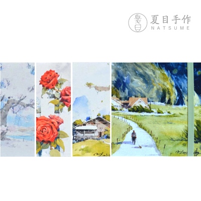 张雷雷水彩手账本阿诗便携