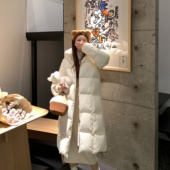 Tongse 外套 长款 一件过冬 北方保命黑白两色超好看羽绒服女冬季