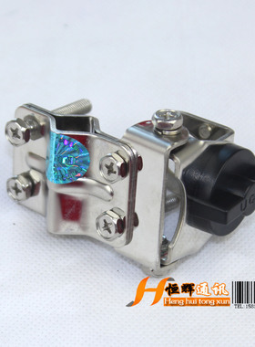 SURMEN 新名K1-46不锈钢车载电台夹边K146天线底座卡边圆管行李架