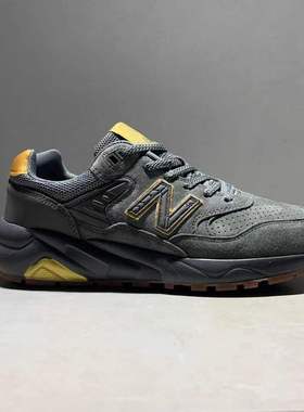 撤柜尾货N580真皮运动鞋捡漏复古休闲慢跑鞋外贸秋冬保暖旅游男鞋