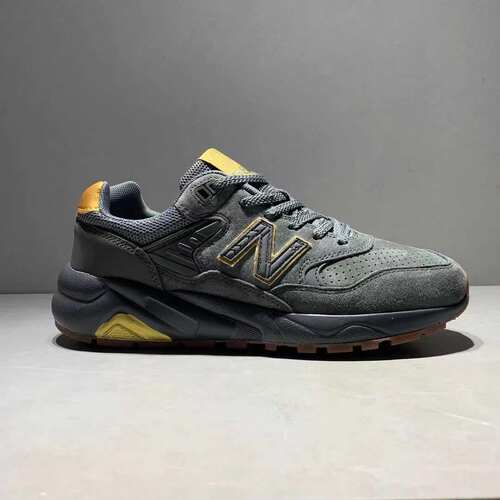 撤柜尾货N580真皮运动鞋捡漏复古休闲慢跑鞋外贸春秋透气潮流男鞋