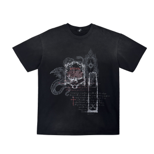 湿体wetbody T恤纯棉街头小众中性男女上衣 原创哥特亚文化短袖