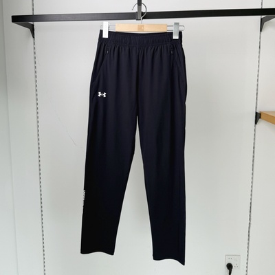 安德玛女训练速干梭织运动长裤