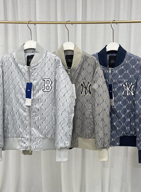 MLB男女棒球服NY夹棉运动茄克