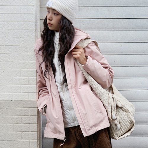 北面冲锋衣女子羽绒三合一外套