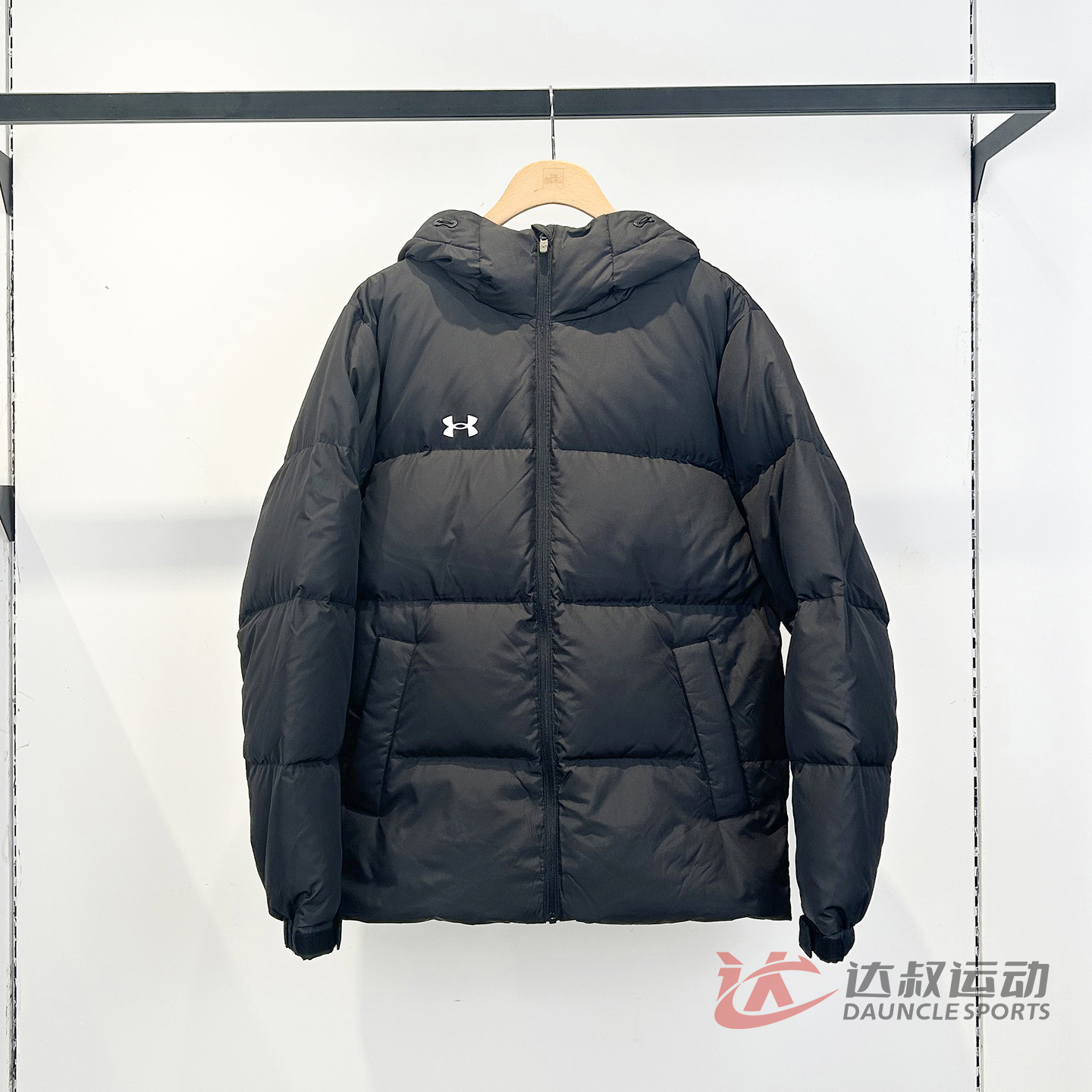 UA安德玛男女连帽保暖羽绒服