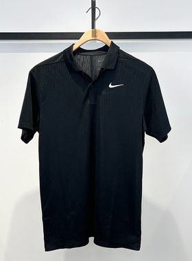 Nike耐克短袖男子高尔夫DRI-FIT速干运动POLO衫翻领休闲T恤DV8538