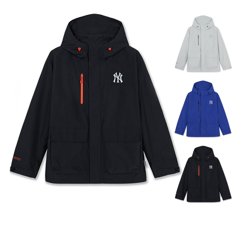 MLB夹克男女运动休闲外套冲锋衣