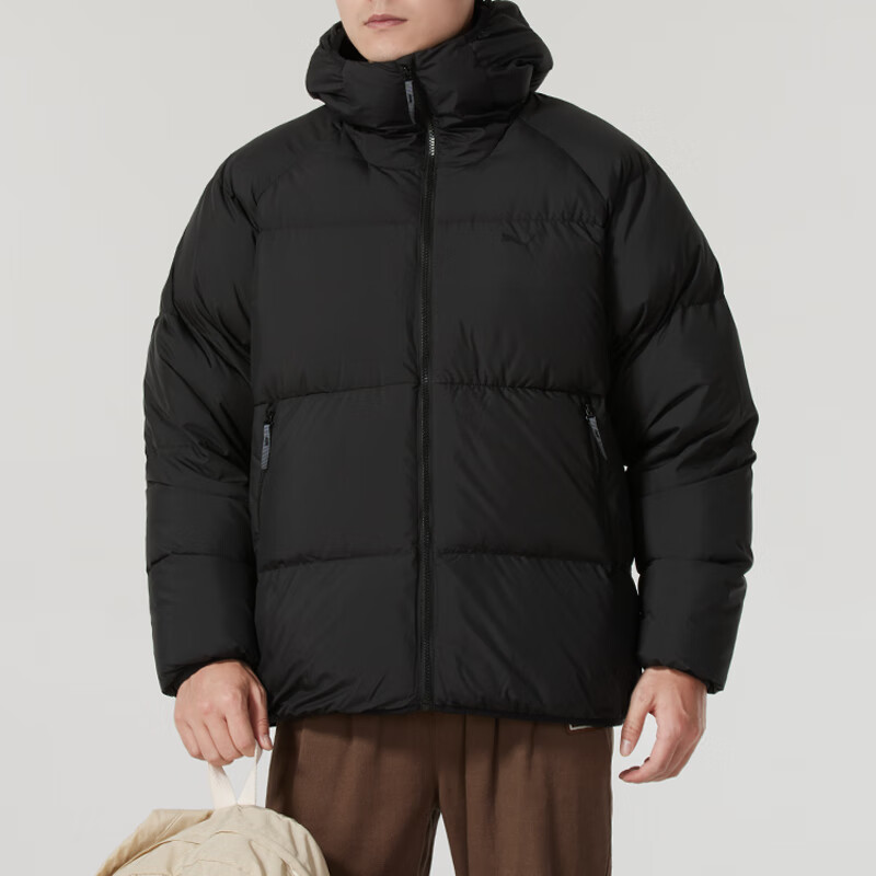 彪马男女连帽保暖防风运动羽绒服