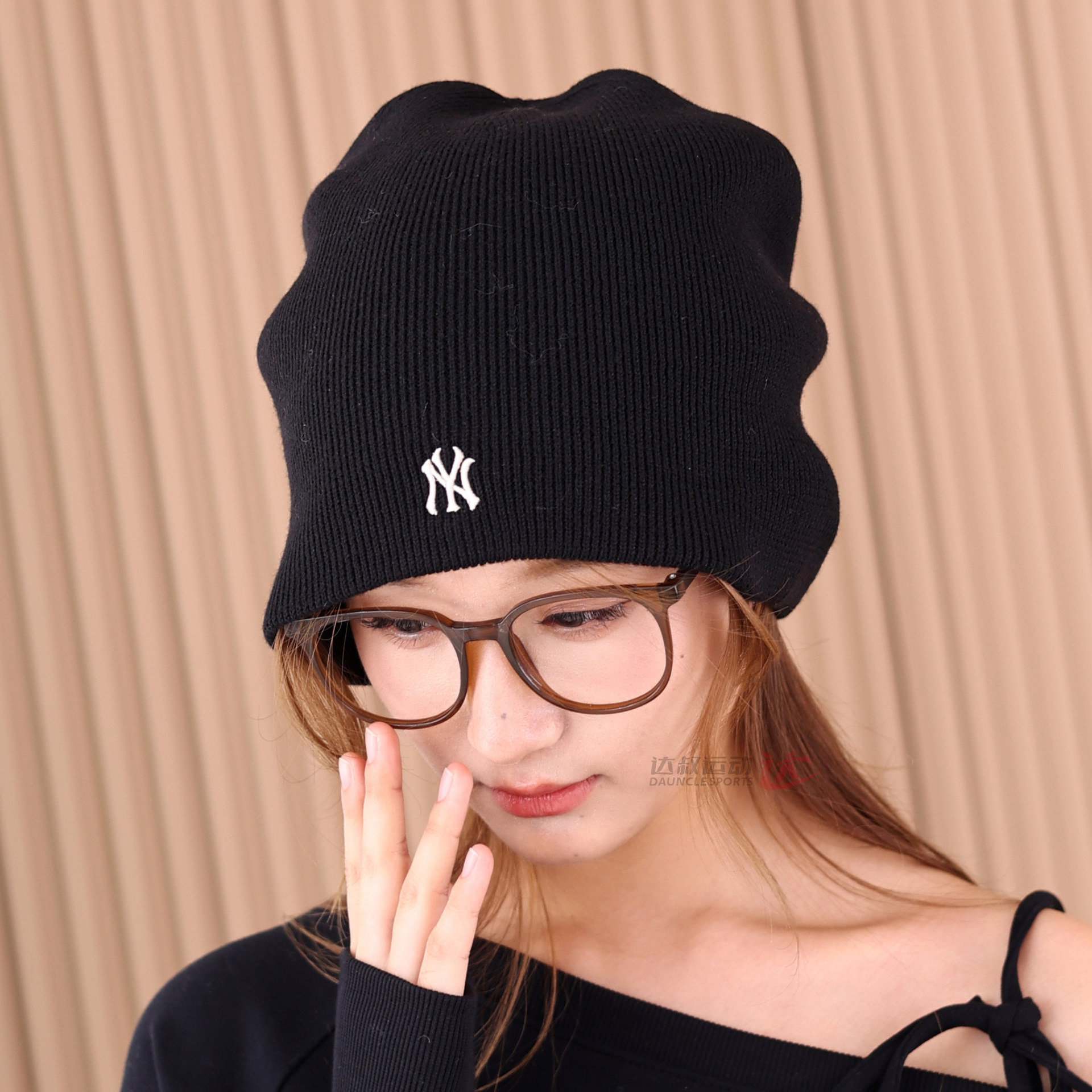 26款MLB毛线帽男女绒线帽针织帽