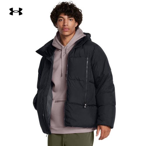 UA安德玛男子连帽运动羽绒服