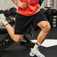 24新款UA安德玛短裤男子健身训练网眼透气五分针织运动裤1328705