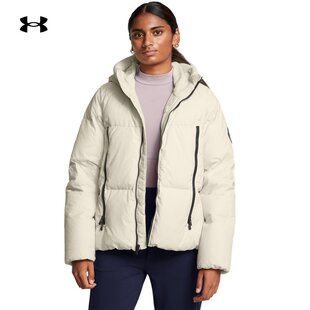 24新款UA安德玛女子羽绒服Limitless热冬系列运动棉羽外套1384645