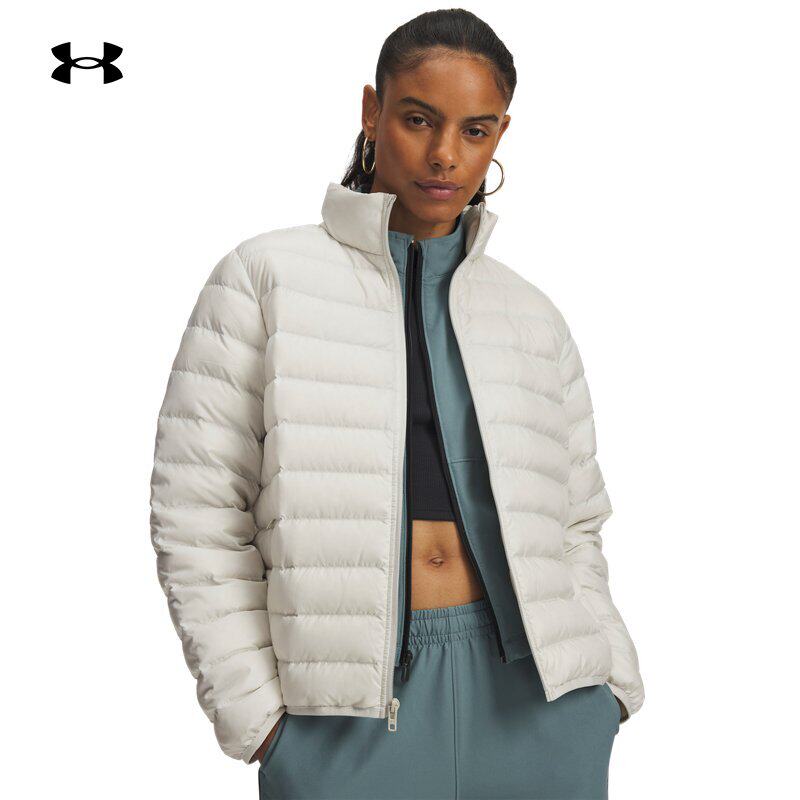 25新款UA安德玛女子羽绒服热冬系列立领轻薄运动棉羽外套6007129,运动服/休闲服装,运动羽绒服,淘宝优惠券,粉丝福利购,淘宝优惠卷
