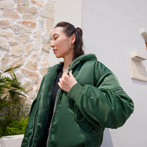 Jordan乔丹外套女子保暖运动夹克