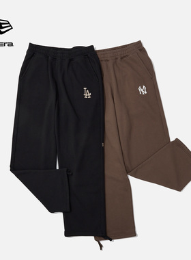 25新款NewEra纽亦华MLB长裤男女NY复古直筒卫裤运动裤14726631