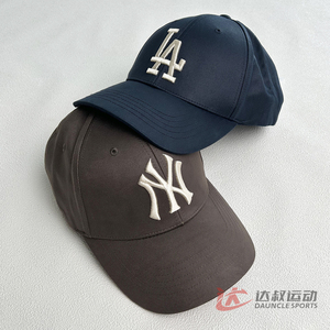 MLB情侣NY大标刺绣硬顶棒球帽