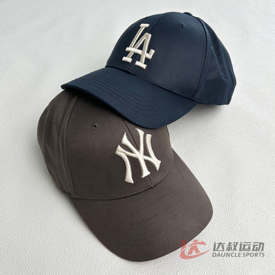 MLB情侣NY大标刺绣硬顶棒球帽