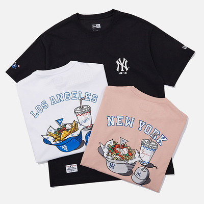 NewEra纽亦华MLB球场美食短袖